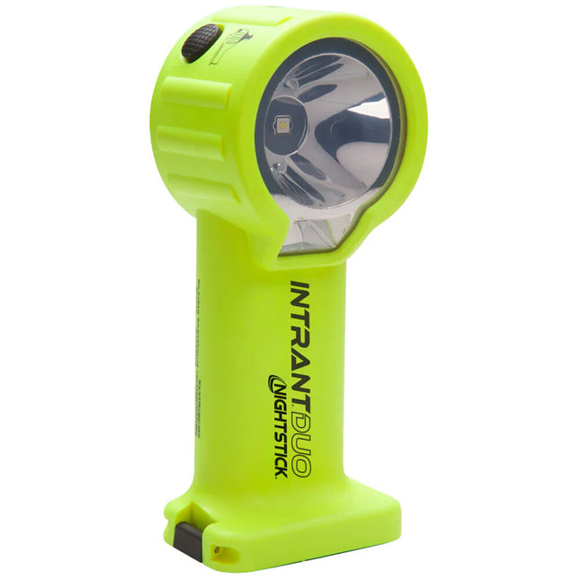 Nightstick INTRANT Duo Luz Ángulo Dual Intrínsecamente Segura 320 Lúmenes Batería AA