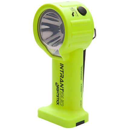 Nightstick INTRANT Duo Luz Ángulo Dual Intrínsecamente Segura 320 Lúmenes Batería AA