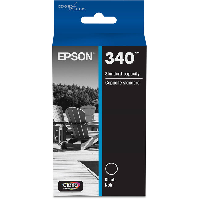 Cartucho de tinta Epson 340 Black Claria Photo HD para XP-8800