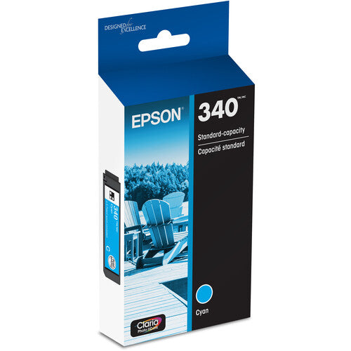 Epson 340 Cyan Cartucho de Tinta Claria Photo HD para XP-8800