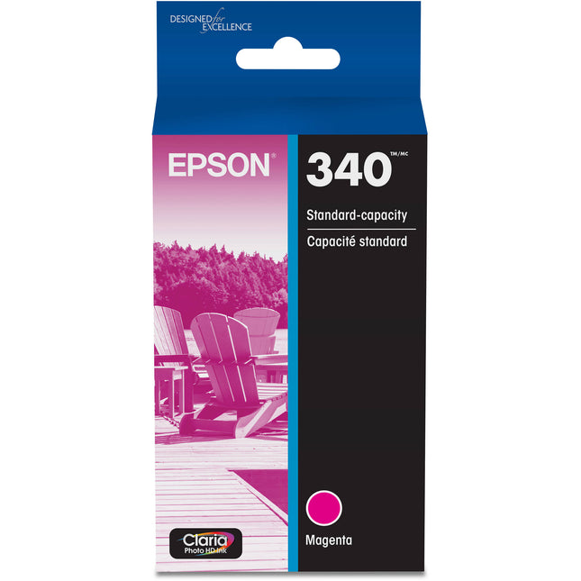 Epson 340 Magenta Cartucho de Tinta Claria Photo HD para XP-8800