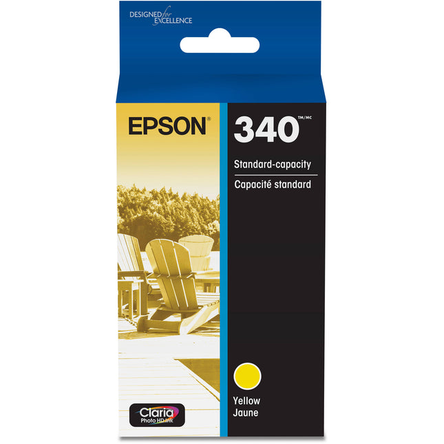 Cartucho de tinta Epson 340 amarillo Claria Photo HD para impresora Expression Photo XP-8800