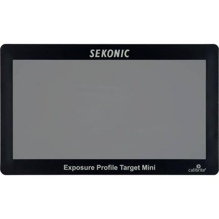 Sekonic Exposure Profile Target Mini Tarjeta Gris Doble Cara 18% Compacta