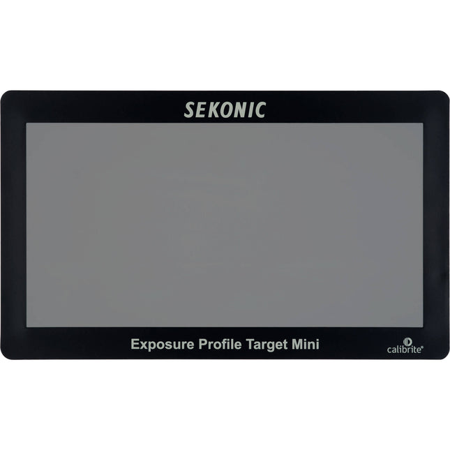 Sekonic Exposure Profile Target Mini Tarjeta Gris Doble Cara 18% Compacta