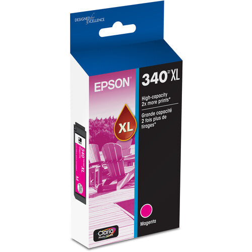 Epson 340XL Claria Photo HD Cartucho Magenta para Impresora XP-8800 830 páginas