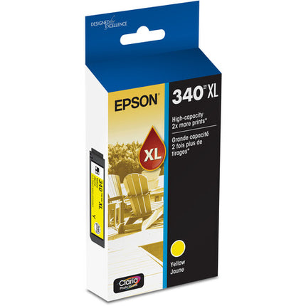 Cartucho Epson 340XL Claria Photo HD Amarillo para Expression Photo XP-8800 830 páginas color