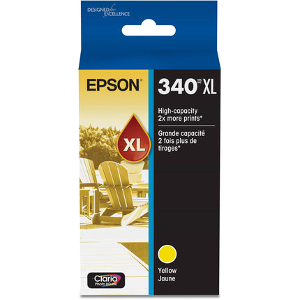 Cartucho Epson 340XL Claria Photo HD Amarillo para Expression Photo XP-8800 830 páginas color