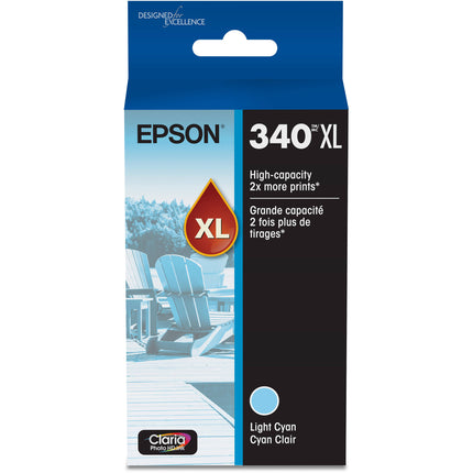 Epson 340XL Claria Photo HD Cartucho para XP-8800 Light Cyan 830 páginas