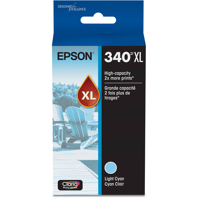 Epson 340XL Claria Photo HD Cartucho para XP-8800 Light Cyan 830 páginas