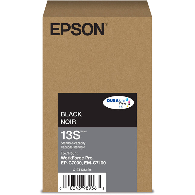 Cartucho de Tinta Epson DURABright Pro 13S Negro 2900 Páginas para Workforce Pro
