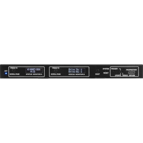 AVPro Edge MXnet 1G Central de Control con Fuente 12V 2A y Montaje