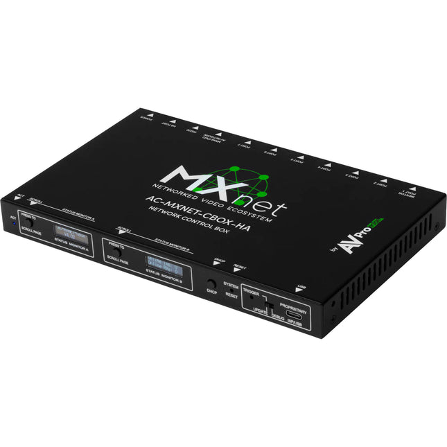 AVPro Edge MXnet 1G Central de Control con Fuente 12V 2A y Montaje