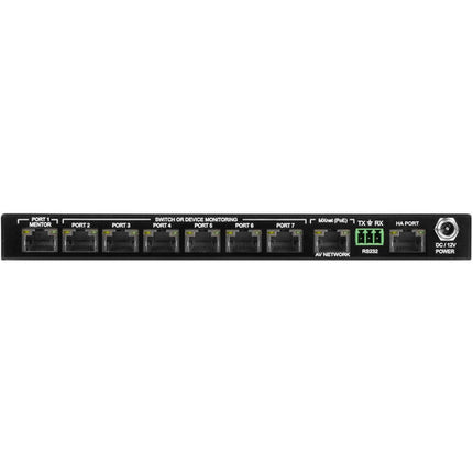 AVPro Edge MXnet 1G Central de Control con Fuente 12V 2A y Montaje
