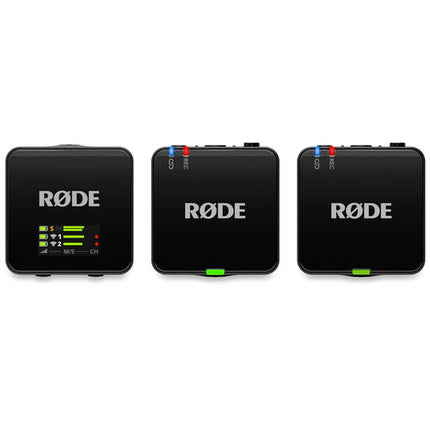 RODE Wireless GO Gen 3 Sistema Micrófono Inalámbrico Dual 7h Batería Negro
