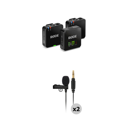 RODE Wireless GO III Sistema de Micrófono Inalámbrico 2 Personas 7h Batería Negro