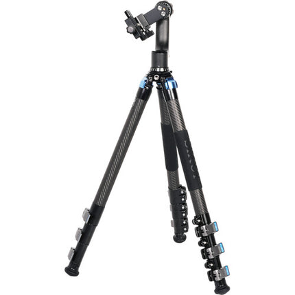 Sirui L-324F trípode de fibra de carbono para paisaje con cabezal PH-10 65.3" altura 33 lb carga máxima