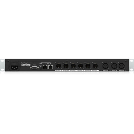 Behringer ULTRADRIVE DCX2496 sistema gestión altavoces 96 kHz 6 salidas