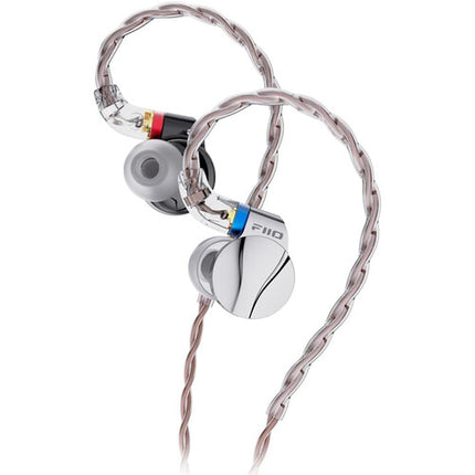 FiiO FD15 Auriculares In-Ear Dinámicos Cerrados Driver 13.8mm Cable Plata