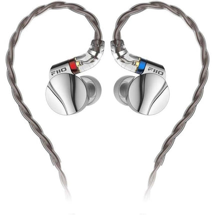 FiiO FD15 Auriculares In-Ear Dinámicos Cerrados Driver 13.8mm Cable Plata