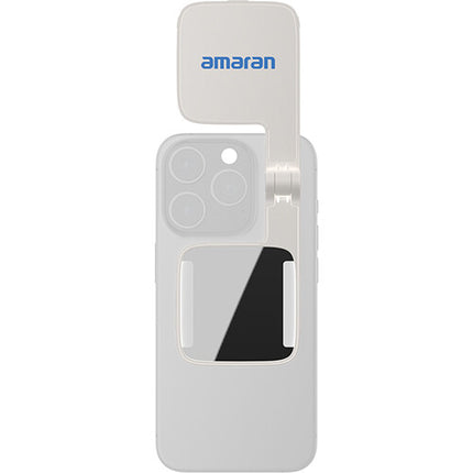 amaran Go Mini MagSafe luz LED portátil 327 Lux 2700-6500K control app