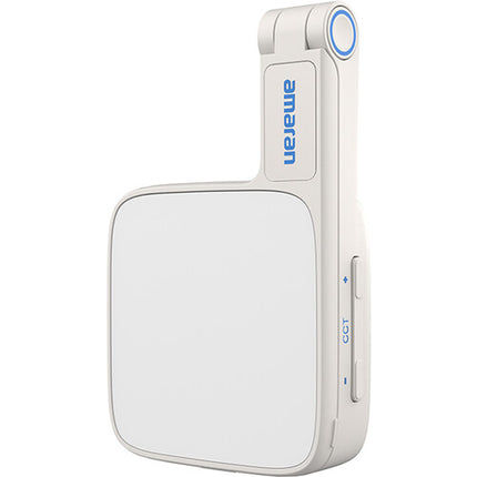 amaran Go Mini MagSafe luz LED portátil 327 Lux 2700-6500K control app