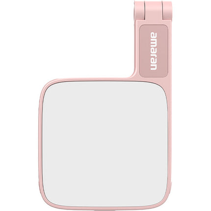 amaran Go Mini MagSafe luz LED portátil rosa 327 Lux batería integrada