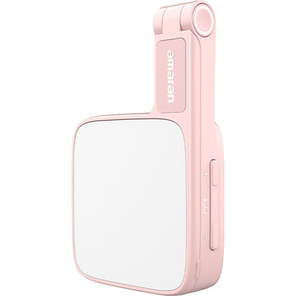 amaran Go Mini MagSafe luz LED portátil rosa 327 Lux batería integrada