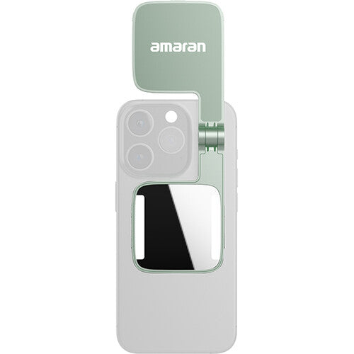 amaran Go Mini MagSafe Luz LED Verde 327 Lux Batería Integrada Control App