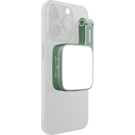 amaran Go Mini MagSafe Luz LED Verde 327 Lux Batería Integrada Control App