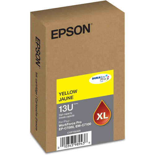 Epson T13U Cartucho de Tinta Amarillo Alta Capacidad para WorkForce Pro 4600 páginas