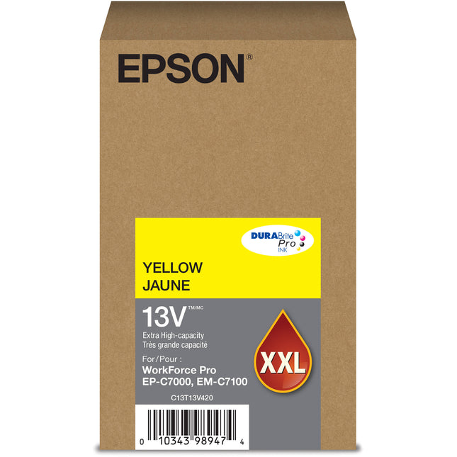 Epson T13V Cartucho de Tinta Amarillo Alta Capacidad 8000 Páginas WorkForce Pro