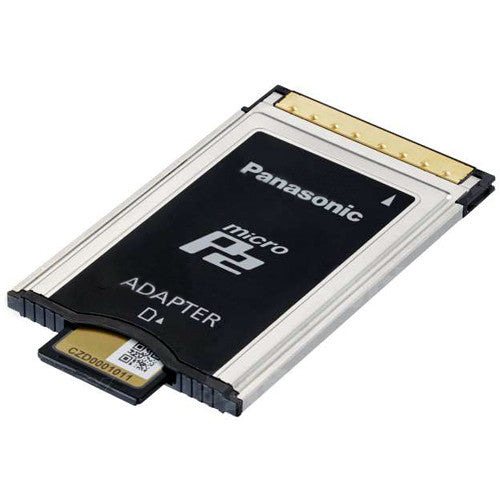Panasonic microP2 a P2 Adaptador de Tarjeta Memoria Velocidad 1 Gb/s AVC-Intra100