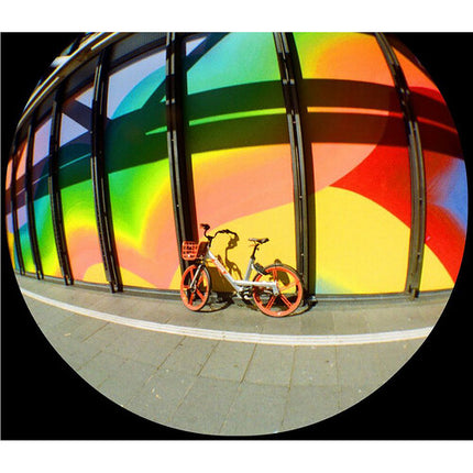 Lomography Fisheye No. 2 Cámara de 35mm 10mm f/8 Gran Angular 170° Vista Óptica