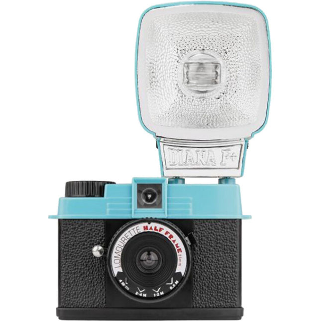 Lomography Half-Frame Lomourette Cámara Clásica 24mm f8 con Flash y Filtros