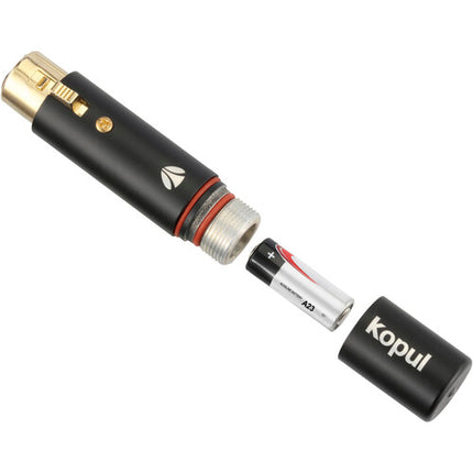 Kopul CTSS-2 Probador de Cable XLR Doble con Indicador LED y Alimentación A23