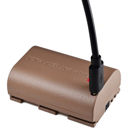 Vidpro LP-E6P Batería USB-C 2400mAh para Canon EOS R5 Mark II con Cable USB-A a USB-C