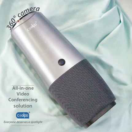 Coolpo AI Huddle PANA 360 Cámara Conferencia 4K 360° USB Adapter