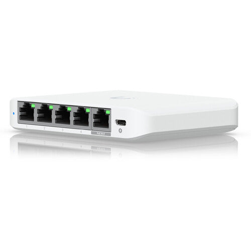 Ubiquiti Flex Mini 2.5G Switch de Red Gestionado 5 Puertos PoE USB-C