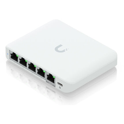 Ubiquiti Flex Mini 2.5G Switch de Red Gestionado 5 Puertos PoE USB-C