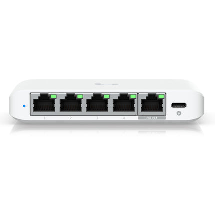 Ubiquiti Flex Mini 2.5G Switch de Red Gestionado 5 Puertos PoE USB-C