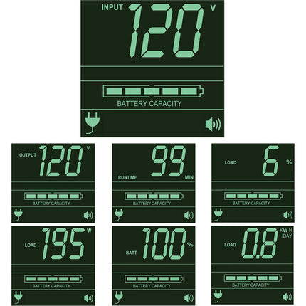 Tripp Lite TAA SmartPro Sistema de Respaldo de Batería 8 Salidas 570 Julios Rackmount