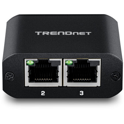 TRENDnet Splitter Ethernet Gigabit 2 Puertos 4 Gb/s con Cable USB-C