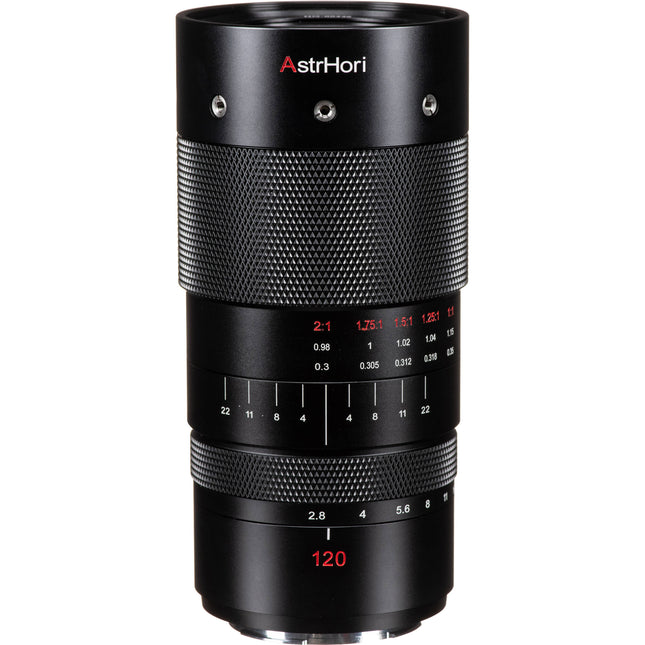 AstrHori 120mm f2.8 Lente Macro 2X Full Frame Canon RF Manual Focus