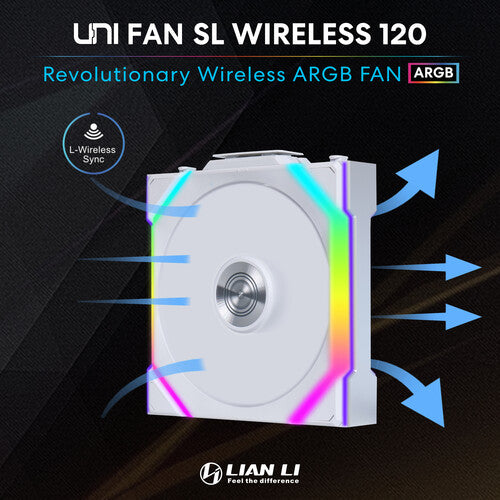 Lian Li 120mm UNI FAN SL Ventilador de Caja ARGB 2000 rpm Silencioso