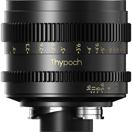 Thypoch Simera-C 35mm T1.5 Lente Cine Full Frame con Iris 16 hojas y Set de Ajuste