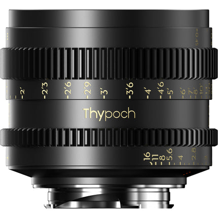 Thypoch Simera-C 50mm T1.5 Lente de Cine Full Frame con Iris 16 hojas