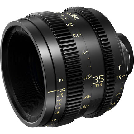 Thypoch Simera-C 35mm T1.5 Lente Cine Full Frame con Iris 16 hojas y Set de Ajuste