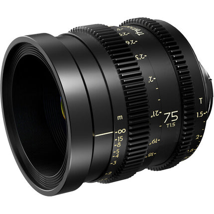 Thypoch Simera-C 75mm T1.5 Objetivo Cine Full Frame Apertura T1.5-T16