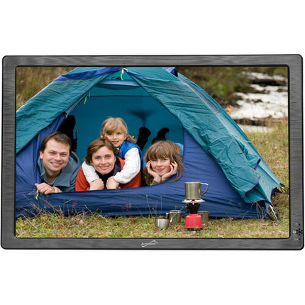 Supersonic SC-2812 Televisor LED portátil 12 HD 1280x800 con radio FM y batería recargable