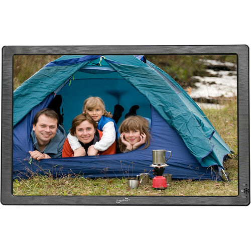 Supersonic SC-2812 Televisor LED portátil 12 HD 1280x800 con radio FM y batería recargable
